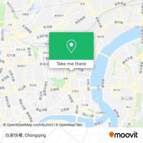 自家快餐 map