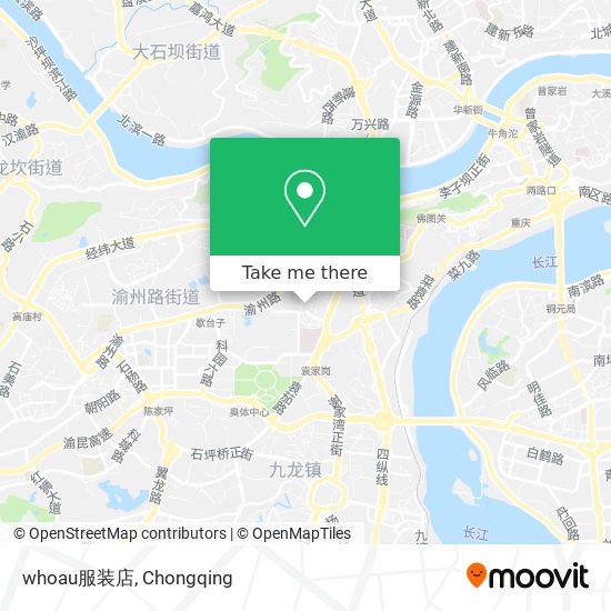 whoau服装店 map