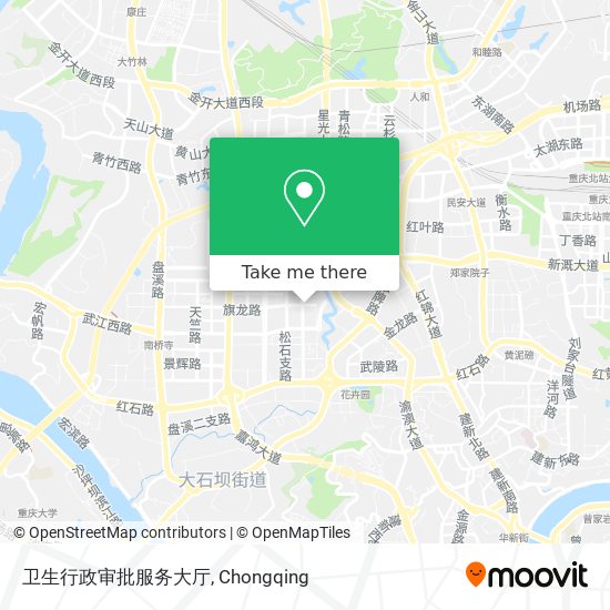 卫生行政审批服务大厅 map