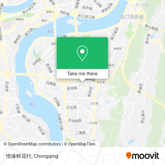 惜缘鲜花行 map