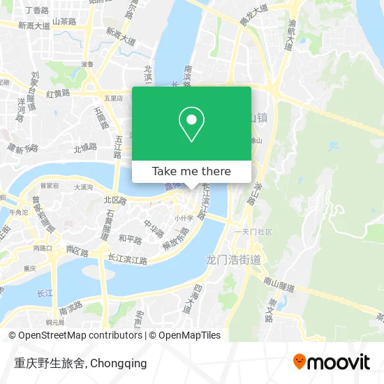 重庆野生旅舍 map