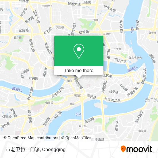 市老卫协二门诊 map