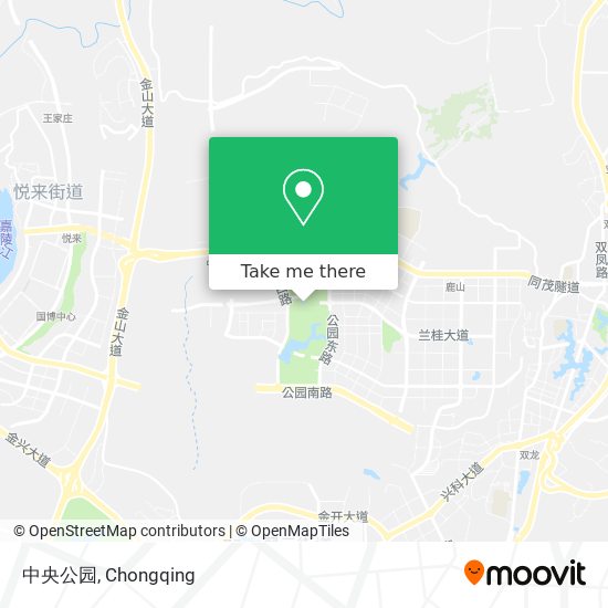 中央公园 map