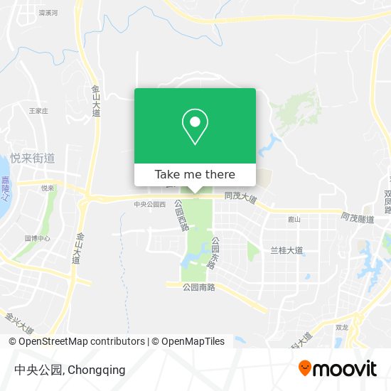 中央公园 map