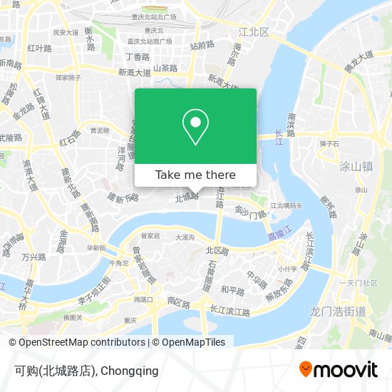 可购(北城路店) map