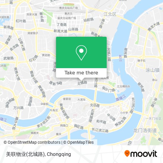 美联物业(北城路) map