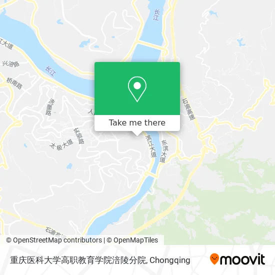 重庆医科大学高职教育学院涪陵分院 map