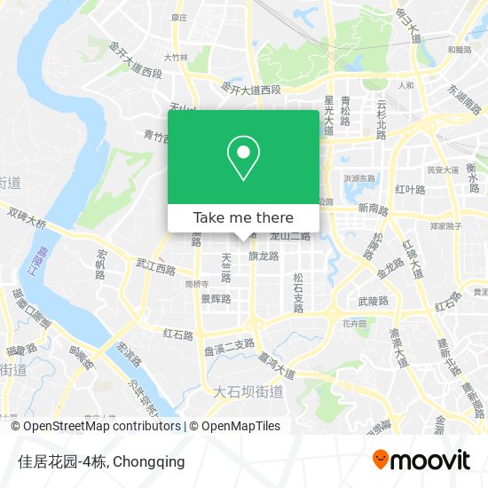 佳居花园-4栋 map