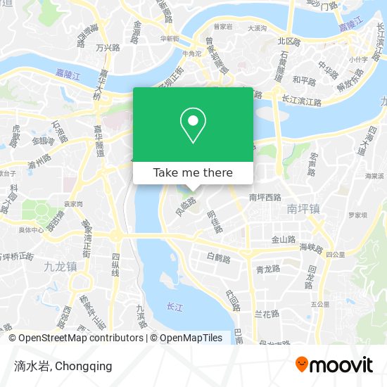 滴水岩 map