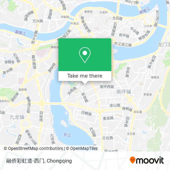 融侨彩虹道-西门 map