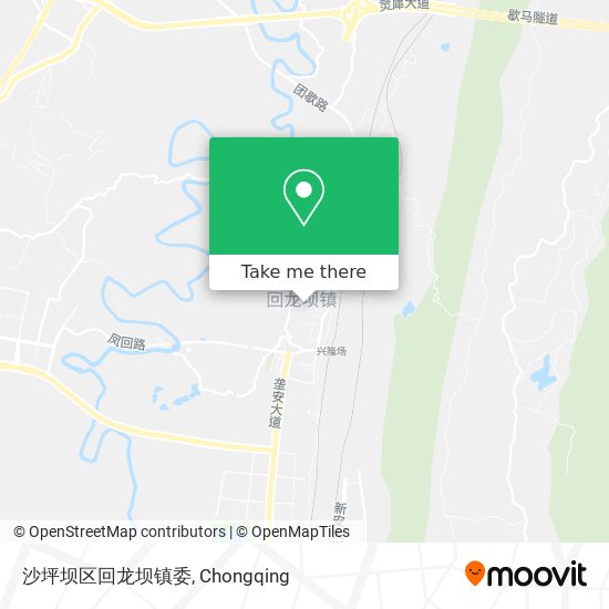 沙坪坝区回龙坝镇委 map