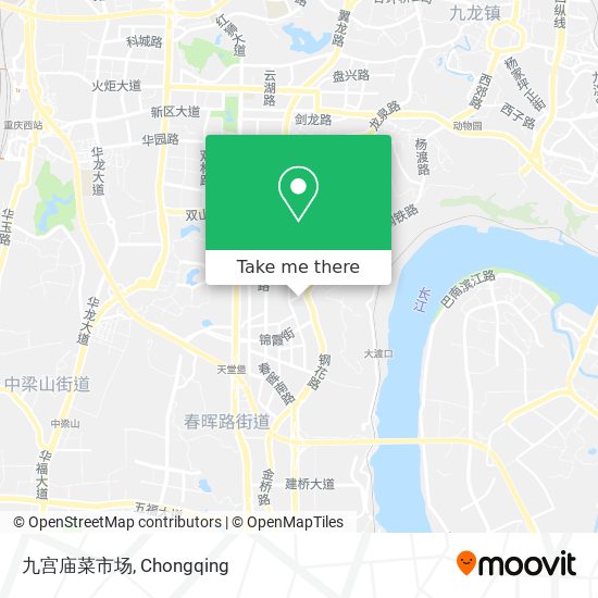 九宫庙菜市场 map