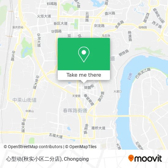 心型动(秋实小区二分店) map
