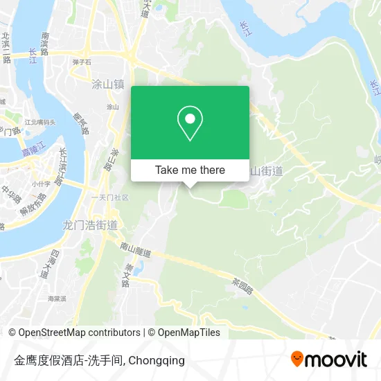 金鹰度假酒店-洗手间 map