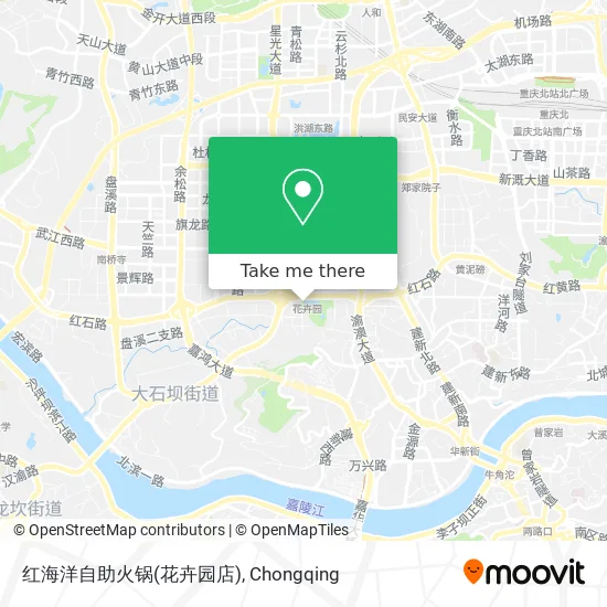 红海洋自助火锅(花卉园店) map