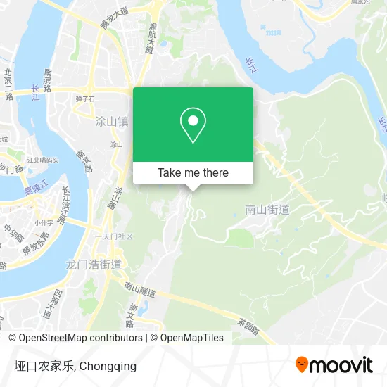 垭口农家乐 map