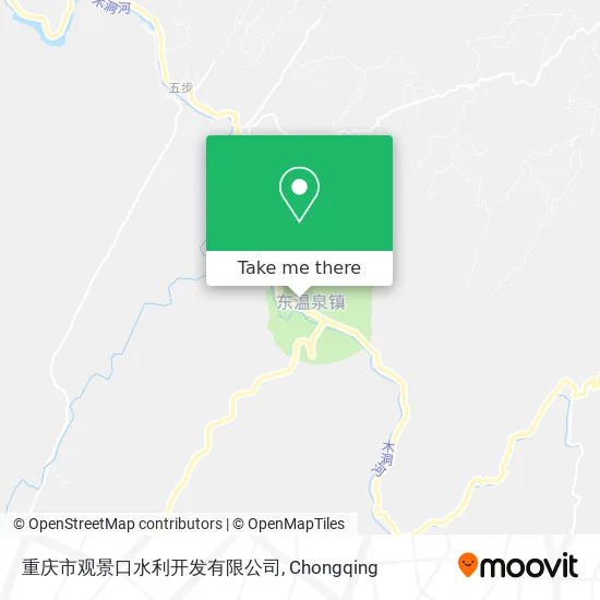 重庆市观景口水利开发有限公司 map
