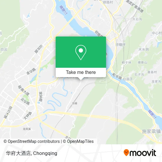 华府大酒店 map