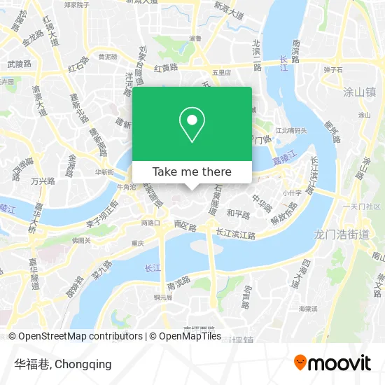 华福巷 map