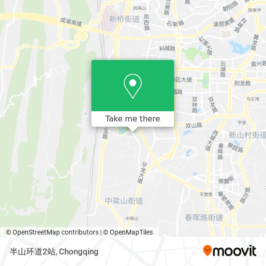 半山环道2站 map