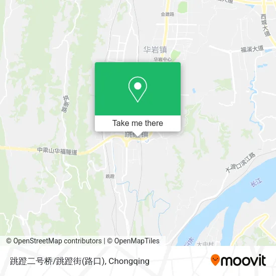 跳蹬二号桥/跳蹬街(路口) map