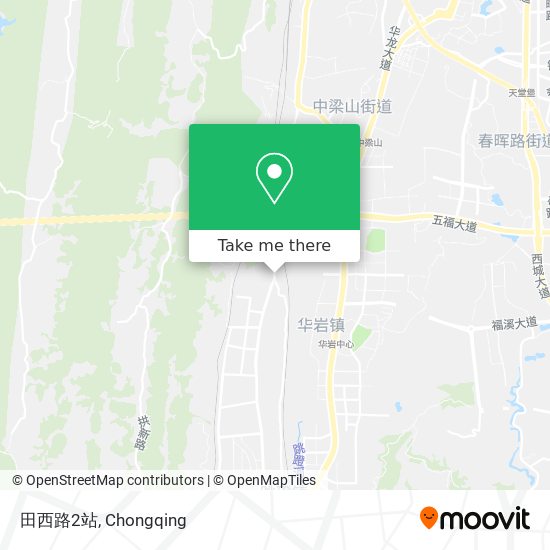 田西路2站 map