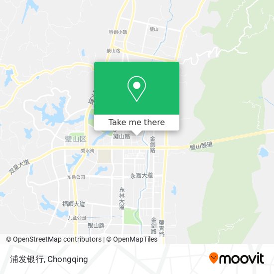 浦发银行 map
