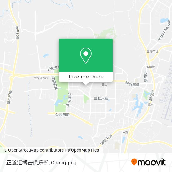 正道汇搏击俱乐部 map