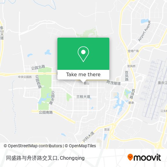 同盛路与舟济路交叉口 map