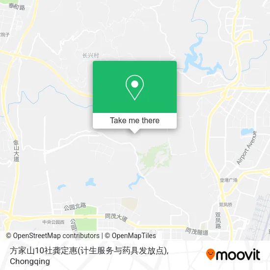 方家山10社龚定惠(计生服务与药具发放点) map