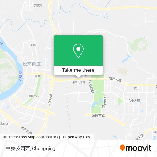 中央公园西 map