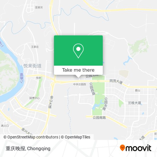 重庆晚报 map