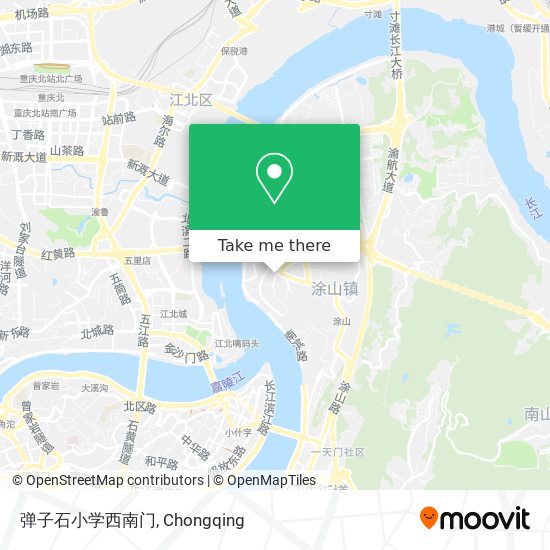 弹子石小学西南门 map