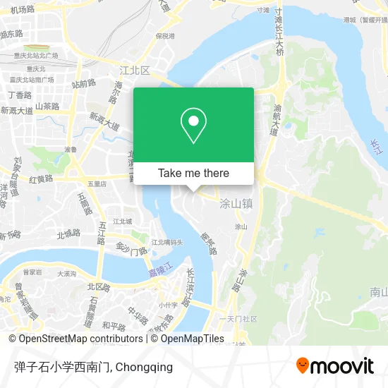 弹子石小学西南门 map