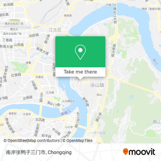南岸张鸭子三门市 map
