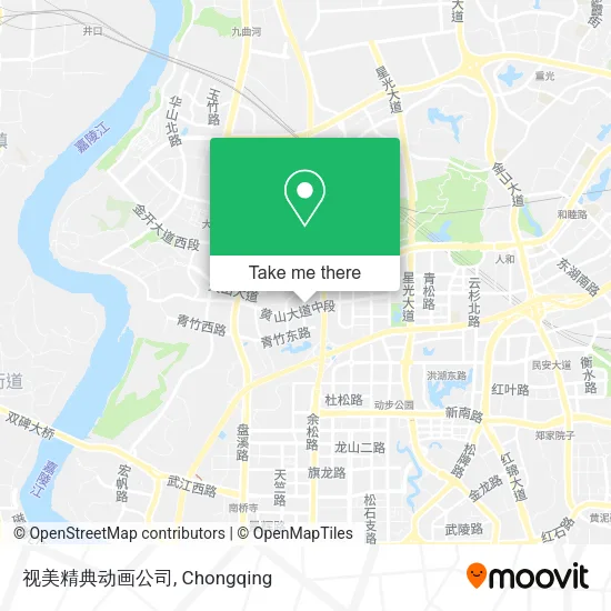 视美精典动画公司 map