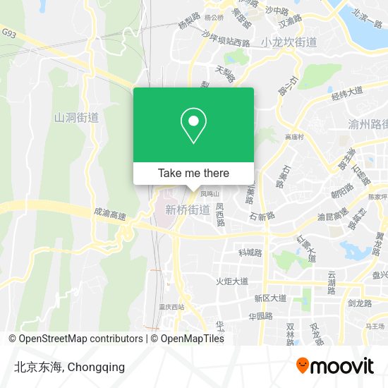 北京东海 map
