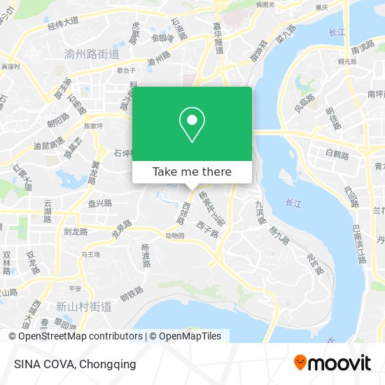 SINA COVA map