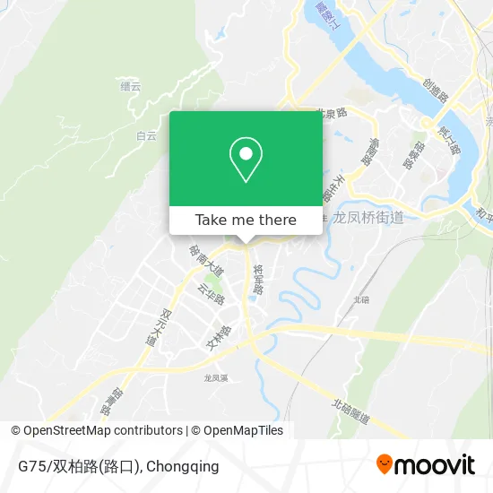 G75/双柏路(路口) map