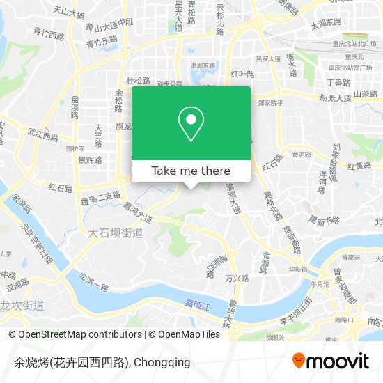 余烧烤(花卉园西四路) map
