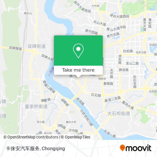 卡徕安汽车服务 map