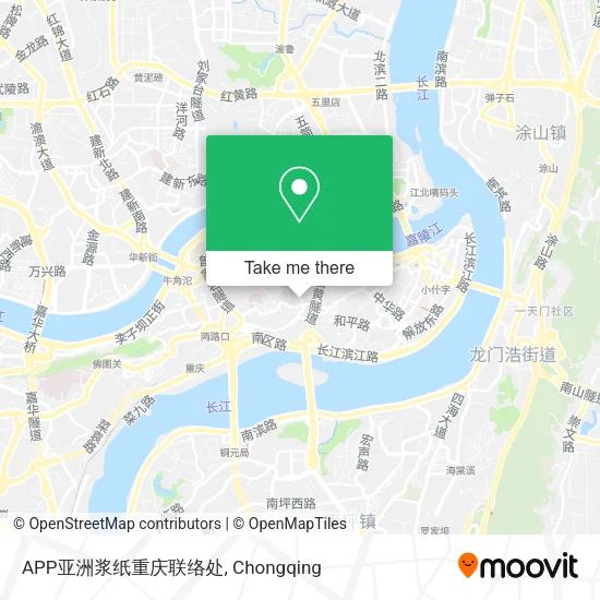 APP亚洲浆纸重庆联络处 map