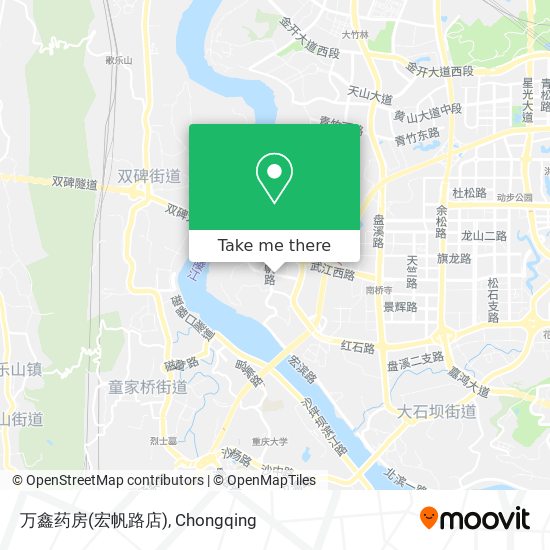 万鑫药房(宏帆路店) map