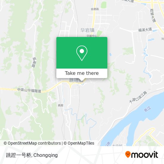 跳蹬一号桥 map