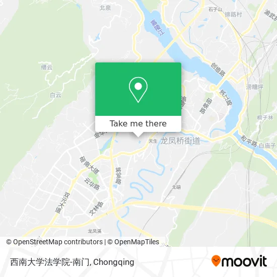 西南大学法学院-南门 map