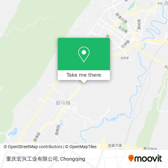 重庆宏兴工业有限公司 map