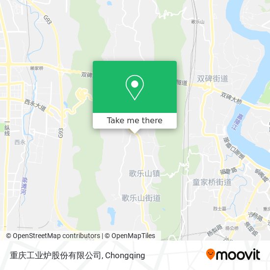 重庆工业炉股份有限公司 map