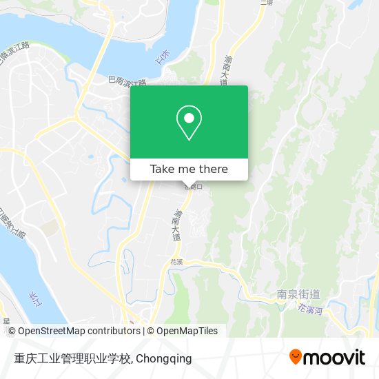 重庆工业管理职业学校 map