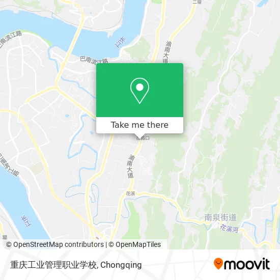 重庆工业管理职业学校 map