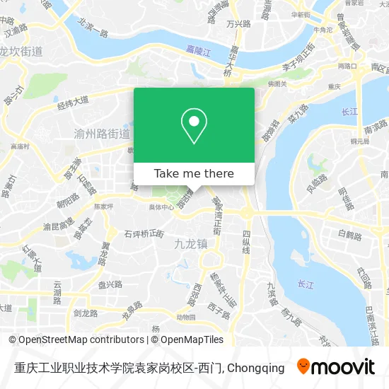 重庆工业职业技术学院袁家岗校区-西门 map